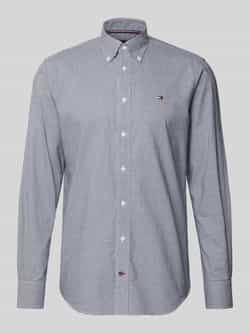 Tommy Hilfiger Regular fit zakelijk overhemd van puur katoen