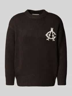 Another Cotton Lab Yankee Knit Sweater Men Kleding bruin Maat XL
