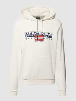 Napapijri Hoodie met labelprint