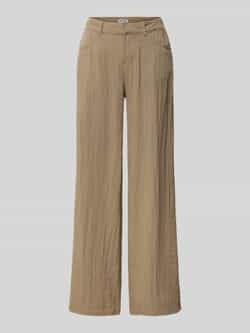 Weekday Stoffen broek van viscose met achterzakken