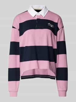 Guess Jeans Regular fit poloshirt met labelstitching
