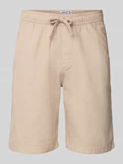 JAKE*S STUDIO MEN Bermuda met elastische band