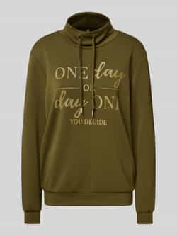 Soyaconcept Sweatshirt met opstaande kraag en tunnelkoord model 'BANU'