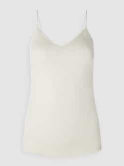 Hanro Onderhemd van merinowol en zijde model 'Woolen Silk'