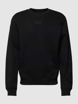 HUGO Sweatshirt met labelpatch model 'Diragol'