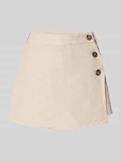 Pepe Jeans Midi-skort van een mix van linnen en katoen model 'SONIA'