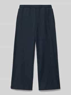 Tom Tailor Regular fit wijde broek in vlamgarenlook