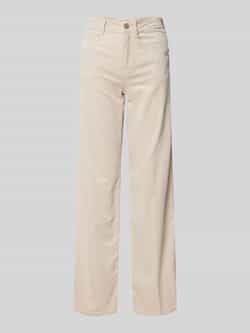 Gang Wide leg corduroy broek in 5-pocketmodel model 'AMELIE'