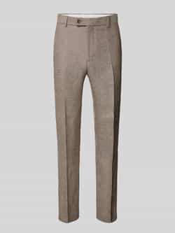 CG Club of Gents Pantalon van linnenmix met wol model 'Paco'
