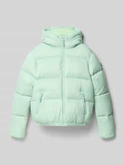 CARS JEANS Regular fit gewatteerd jack met logo-applicatie model 'Bella'
