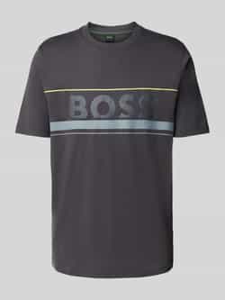 BOSS Green Regular fit T-shirt van puur katoen model 'ICONIC ZONE'