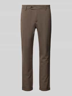 Jack & jones Slim fit stoffen broek met achterzakken model 'MARCO CONNOR'