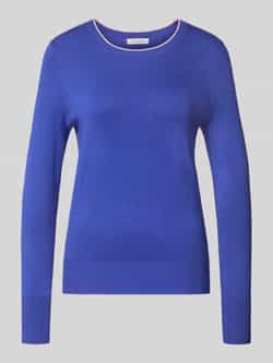 Christian Berg Woman Gebreide pullover met ribboorden
