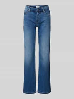 CAMBIO Paris Flared Jeans in middelblauwe wassing Blue Dames