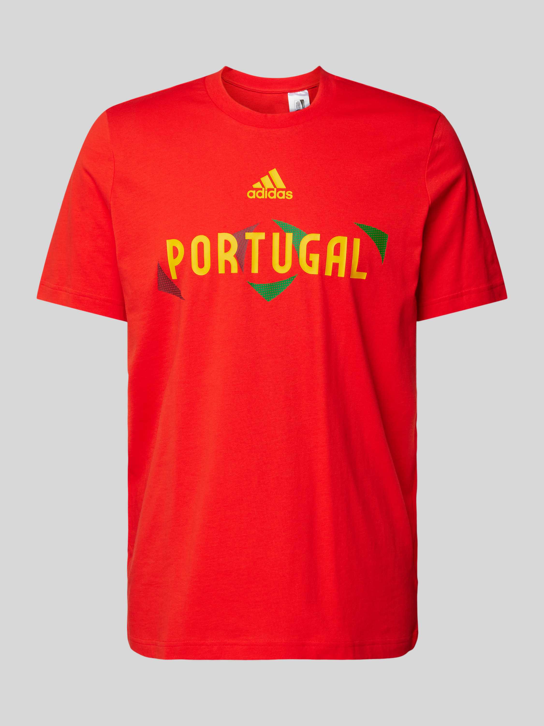 ADIDAS SPORTSWEAR T-shirt met labelprint model 'PORTUGAL'