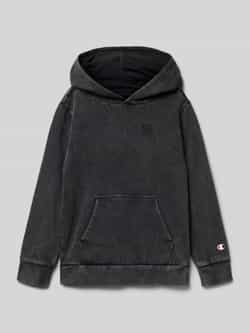 Champion Regular fit hoodie met logostitching model 'Icons'