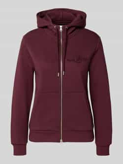 Gant Regular fit sweatjack met logostitching model 'Shield'