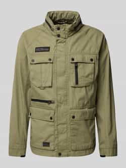 Camel active Fieldjack met opstaande kraag