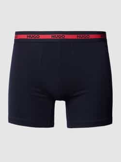HUGO Boxershort met elastische logoband in een set van 3 stuks