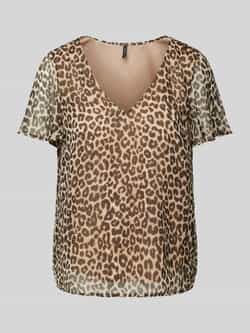 Vero Moda Blouseshirt met transparante mouwen model 'SMILLA'
