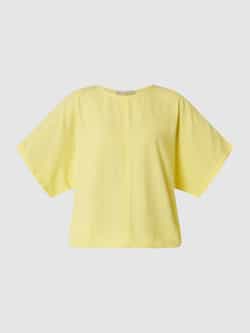 BETTY & CO GREY Blouseshirt van een mix van viscose en linnen