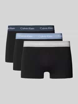 Calvin Klein Underwear Boxershort van viscose met label in band in een set van 3 stuks