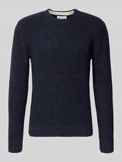 Tom Tailor Regular fit gebreide pullover van katoenmix
