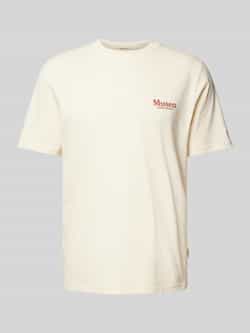 Jack & jones Jornoto Back Tee Crew Neck White Heren