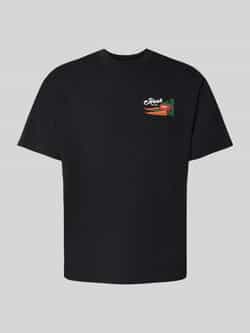 Levi's T-shirt met motief- label- en statementprint