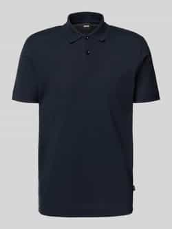 Boss Regular fit poloshirt van katoenmix