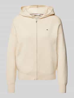 Tommy Hilfiger Sweatjack met logostitching