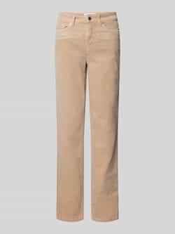 CAMBIO Regular fit broek met paspelzakken model 'PEARLIE'