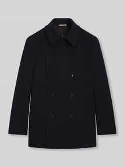 Boss Slim fit trenchcoat van een mix van wol en kasjmier model 'HYDE'