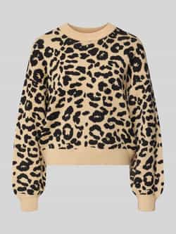 Noisy May Gebreide pullover met ronde hals model 'CHARLOTT'