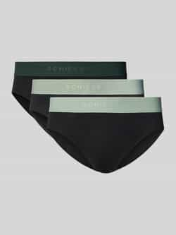 Schiesser Rio-slip "95 5" met sportieve logo-webband (3 stuks)