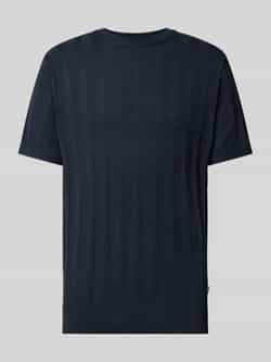 Lindbergh Gebreid shirt met streepmotief
