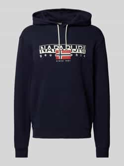 Napapijri Hoodie met labelprint model 'AYLMER'