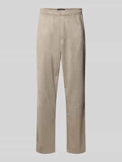 PEGADOR Stoffen broek met elastische band
