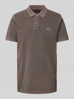 JOOP! JEANS Regular fit poloshirt met labelstitching model 'Ambrosio'