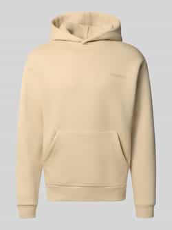 REVIEW Hoodie met labelprint