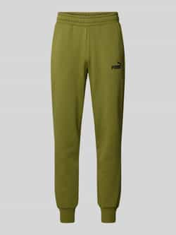 PUMA PERFORMANCE Regular fit sweatpants met labelprint