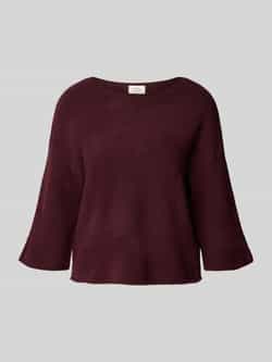 ROBE LÉGÈRE Gebreide pullover met linnen