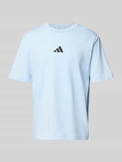 ADIDAS SPORTSWEAR T-shirt met labelstitching en ronde hals