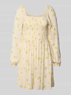 Only Getailleerde mini-jurk van pure viscose model 'LEMONE'