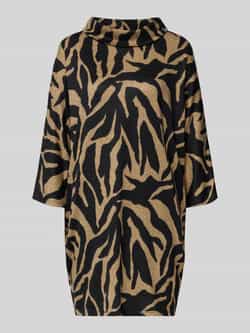 Apricot Relaxed fit gebreide jurk met wijde col