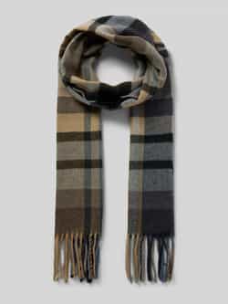 Christian Berg Men Sjaal met tunnelkoord als sluitingen