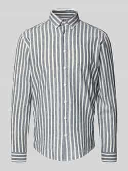 Lindbergh Slim fit vrijetijdsoverhemd met button-downkraag
