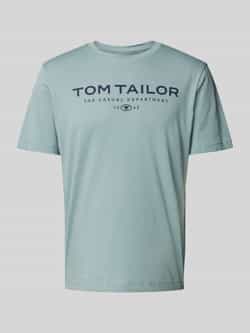 Tom Tailor Regular fit T-shirt van puur katoen