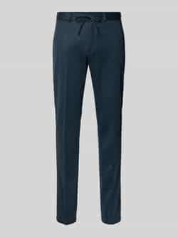 Zuitable Slim fit broek met tunnelkoord model 'SpartaFlex'