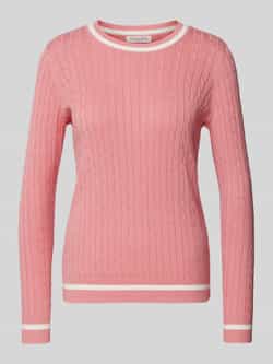 Christian Berg Woman Gebreide pullover met ribboorden